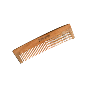 Neem Wood Comb | Wide and Narrow Spaced Teeth